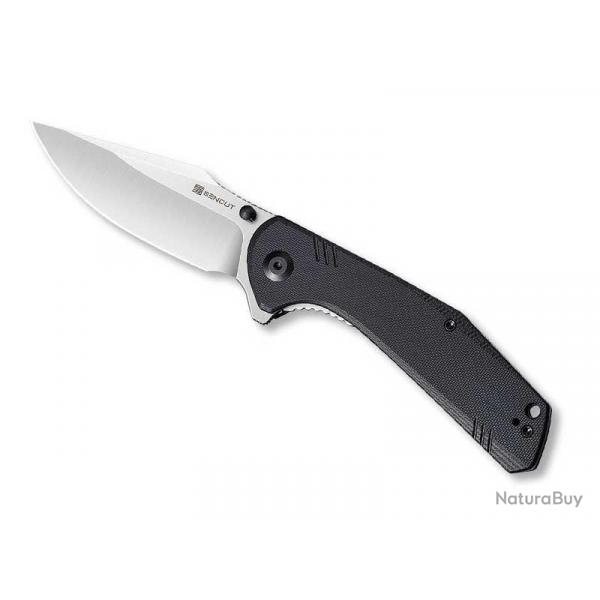 COUTEAU SENCUT ACTIUM G10 NOIR