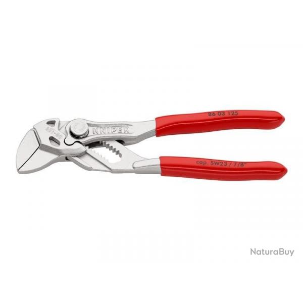 PINCE-CLE KNIPEX CHROMEE/GAINE PVC