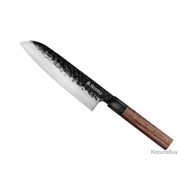 COUTEAU SANTOKU SAYUTO 17CM SEQUOIA SAN MAI