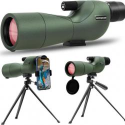 Longue Vue 25-75×60  Puissante HD BAK4 Prisme pour Chasse tir Observation