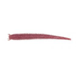 Leurre Souple Berkley Gulp Saltwater Fat Sandworm 10cm 10cm par 10 Clear Red Fleck