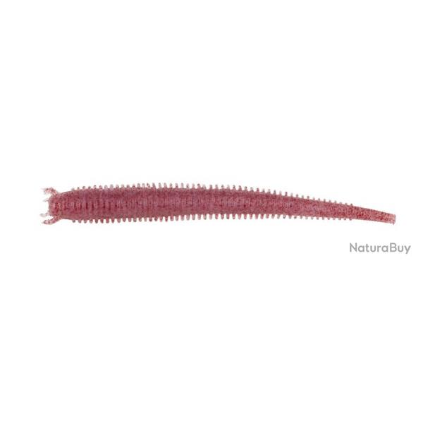 Leurre Souple Berkley Gulp Saltwater Fat Sandworm 10cm 10cm par 10 Clear Red Fleck