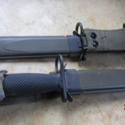 baionnette US M7 fusil M16 USA fab  Allemande Solingen sous licence COLT avant 1989 neuve de stock