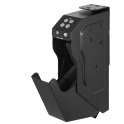 Coffre-Fort Verrouillage Code Clavier Numérique, 2 Clés, Stockage Sécurisé Sous Table
