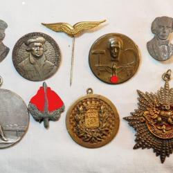 lot d'insignes allemands rare médaille PARIS - commémoratifs journées allemandes