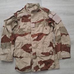 NEUVE ! veste combat armée Française T4 S2 FELIN camouflage sable désert 3 couleurs RIP STOP 81/88M