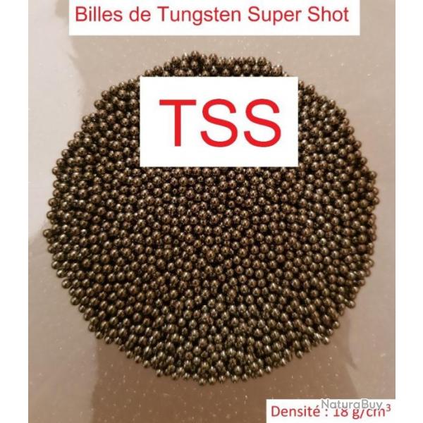 TSS en #7  / 2000gr / Diamtre 2.4 mm / Billes de Tungsten Super Shot / Haute densit : 18 g/cm3