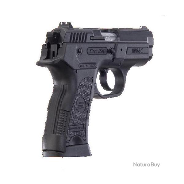 DESTOCKAGE - Pistolet SARSILMAZ modle B6C noir - Calibre 22LR