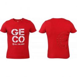 Tee shirt Geco classique Rouge