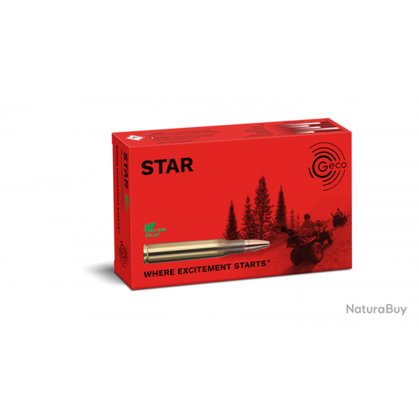 Balles Geco Star (Ogive sans plomb) - Cal. 30-06 - Par 3