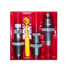 Jeux d'Outils LEE Precision Carbure ou Acier avec Support de Douille - 270 WIN 3-Die Set