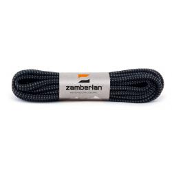 Lacets Zamberlan rond - 125 cm / Noir / Gris
