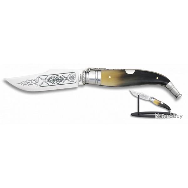 Couteau pliant - "Classique Luxe Corne de Taureau" - Albainox