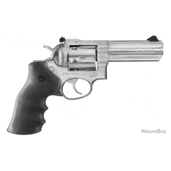 Ruger GP100 Cal.38 SP+P - 4"  Inox 6 coups / Vise rglable