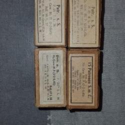 Boîtes d'origine pour cartouches de Mauser - WW2
