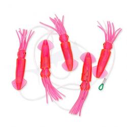 Squidnation Squid Daisy Chain Killer Pink 7 Inch - 18cm