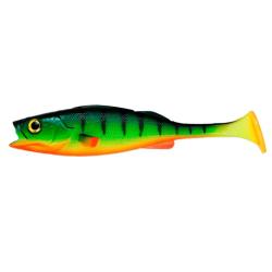 Leurre Souple LMAB Barsch Kofi Perch Shad 14cm #Firetiger