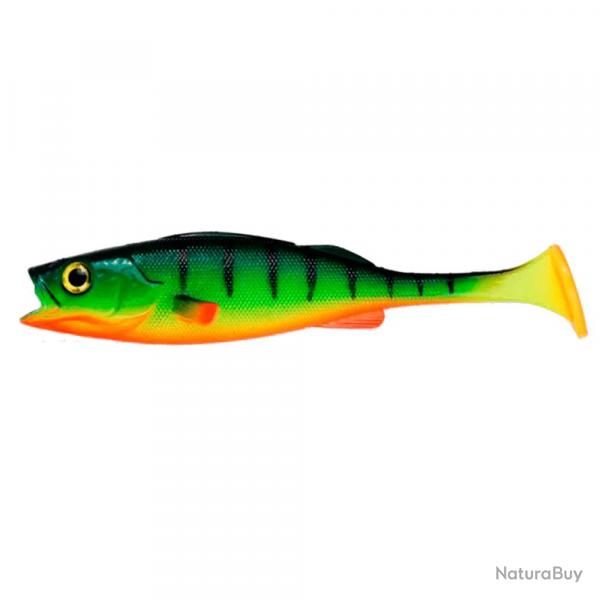 Leurre Souple LMAB Barsch Kofi Perch Shad 14cm #Firetiger