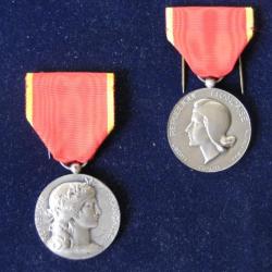 2 médailles du travail attribuées et nominatives