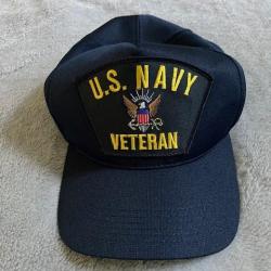 casquette US navy veteran