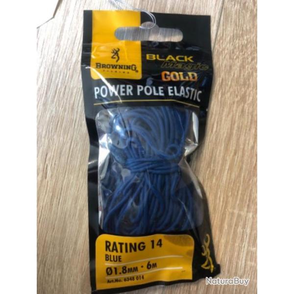 Power pole elastic rating 14 blue 1,8mm 6 m browning