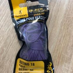 Power pole elastic rating 18 violet 2,2mm 6 m browning