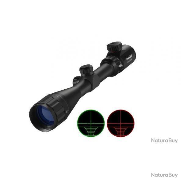 Lunette de tir 4-16x40 AOEG avec rticulle lumineux rouge ou vert avec colliers aux choix