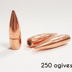 250 Ogives PARTIZAN .308 145grs FMJ BT 