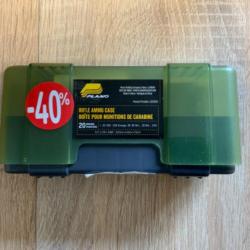 Boîte pour munitions de carabine verte PLANO