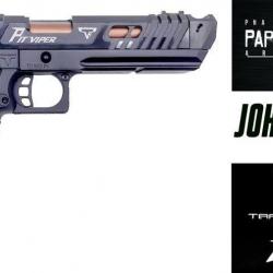 NOUVELLE VERSION PIT VIPER CNC ALUMINIUM 7075 / PAPiLL0N N0iR Armament culasse ,SIGHT PHOSPHO BY PNA