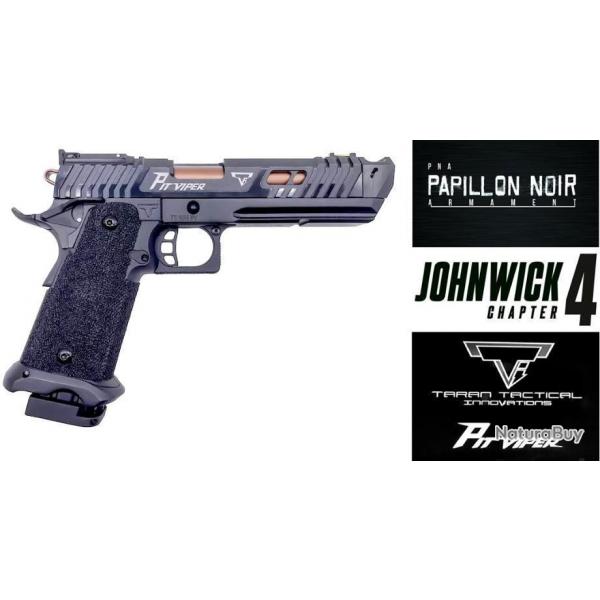 NOUVELLE VERSION PIT VIPER CNC ALUMINIUM 7075 / PAPiLL0N N0iR Armament culasse ,SIGHT PHOSPHO BY PNA