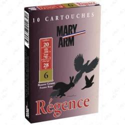 Cartouches Mary-Arm Régence Cal.20 N°6 BG
