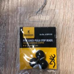 Ptfe lined pulla stop beads 1mm 3 pieces browning