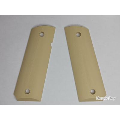 Paire De Plaquettes Adhérentes Pour 1911 - Impression PLA Érable - Fabriqué En France