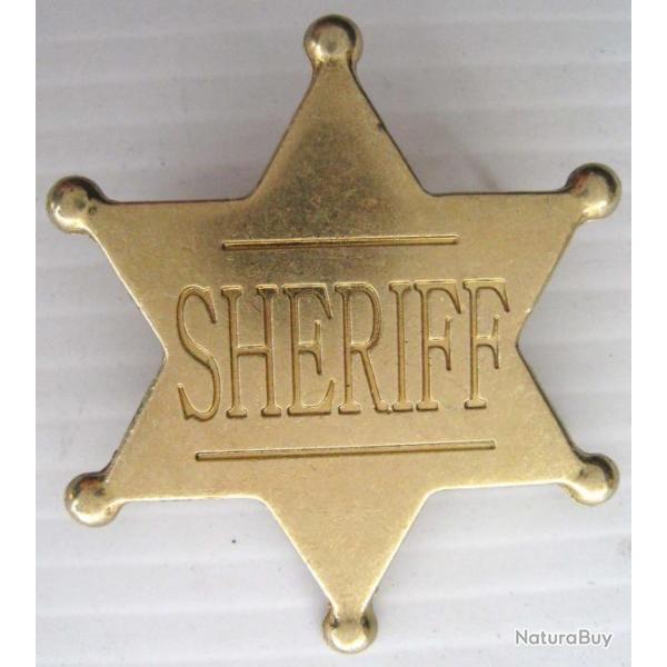 BROCHE ETOILE SHERIFF PM - USA POLICE - Ref.06