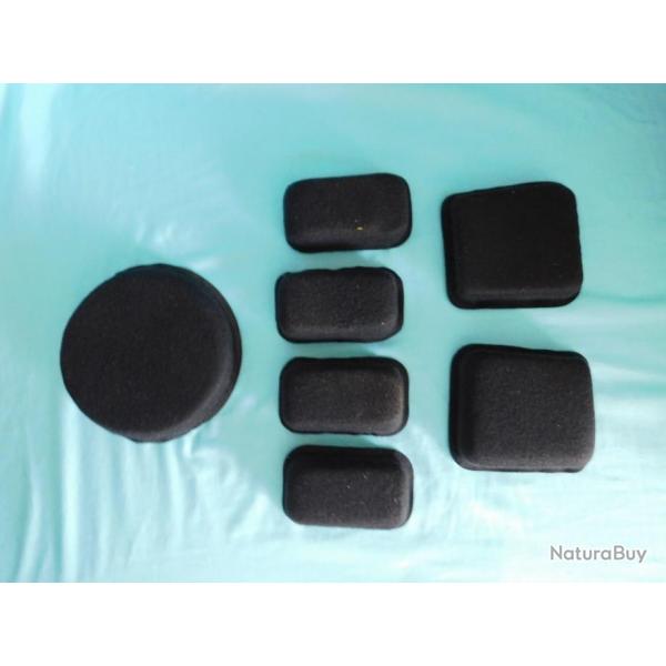 PADS NOIRS POUR CASQUE TC 3001 TC 3002 / COMMANDOS