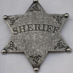 BROCHE ETOILE SHERIFF GM - USA POLICE - Ref.01