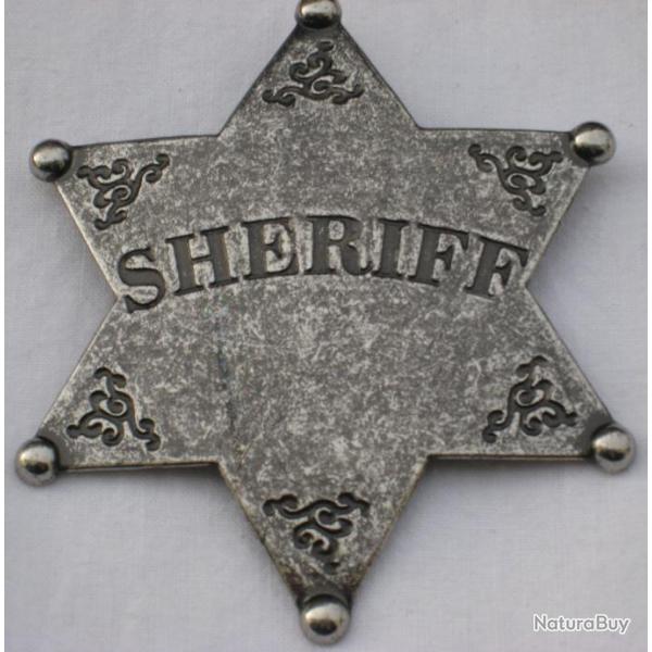 BROCHE ETOILE SHERIFF GM - USA POLICE - Ref.01