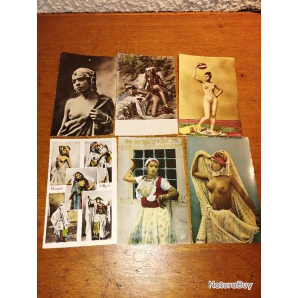 Lot de 39 cartes postales de collection  Algrie Mauresques anne 50/60