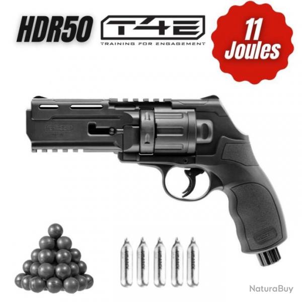 Pack Promo Revolver Umarex  T4E HDR50 co2 billes caoutchouc 11 joules 1