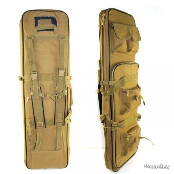 TUI DE TRANSPORT D'ARMES MODLE TACTIQUE - TAN - 95CM - LIVRAISON GRATUITE