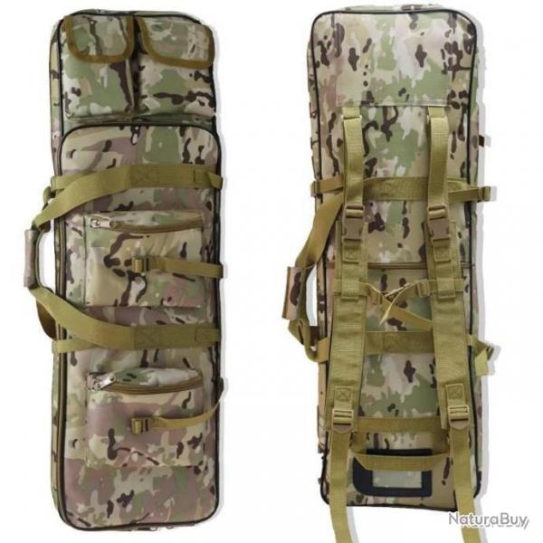 TUI TACTIQUE POUR ARMES DE POING ET ARME LONGUE - CAMO - 95CM - LIVRAISON GRATUITE