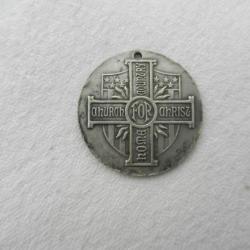 médaille militaire US américaine Commission Nationale Luthérienne pour le bien-être soldats 1914/18