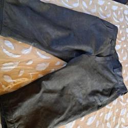 Pantalon cuir / fuseau de traque