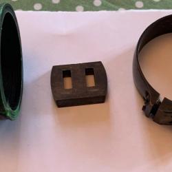 anneau montage à crochets de type Suhl #3 diamètre 48 mm (avec bague de réduction amovible 40mm)