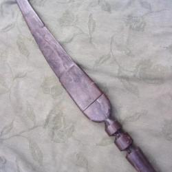 sabre africain de 78 cm de long