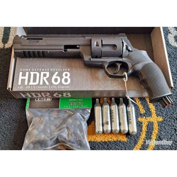 Pack - HDR 68 pistolet de dfense en Calibre 68