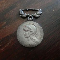 médaille coloniale argent