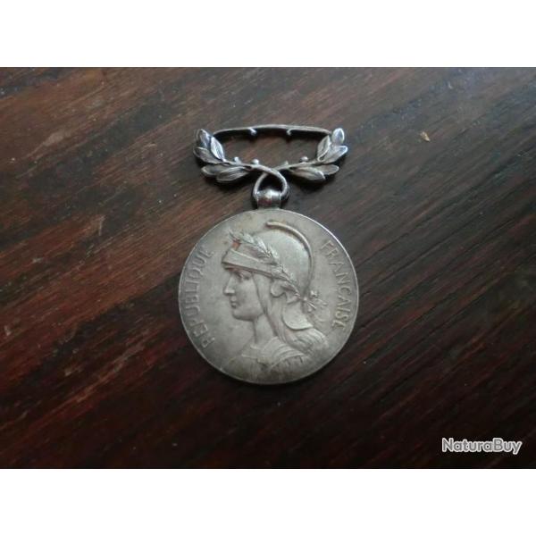 mdaille coloniale argent
