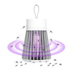 Lampe UV anti-moustique Répulsif USB Rechargeable Intérieur et Extérieur